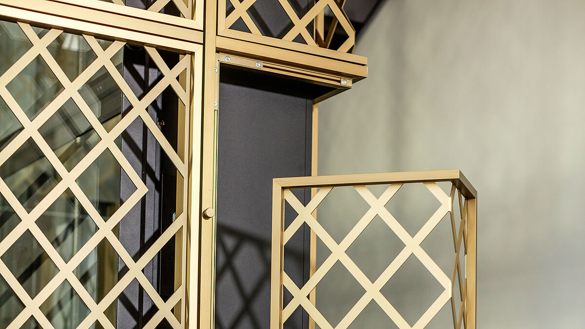 Chaque élément peut être retiré facilement et sans outil si nécessaire.