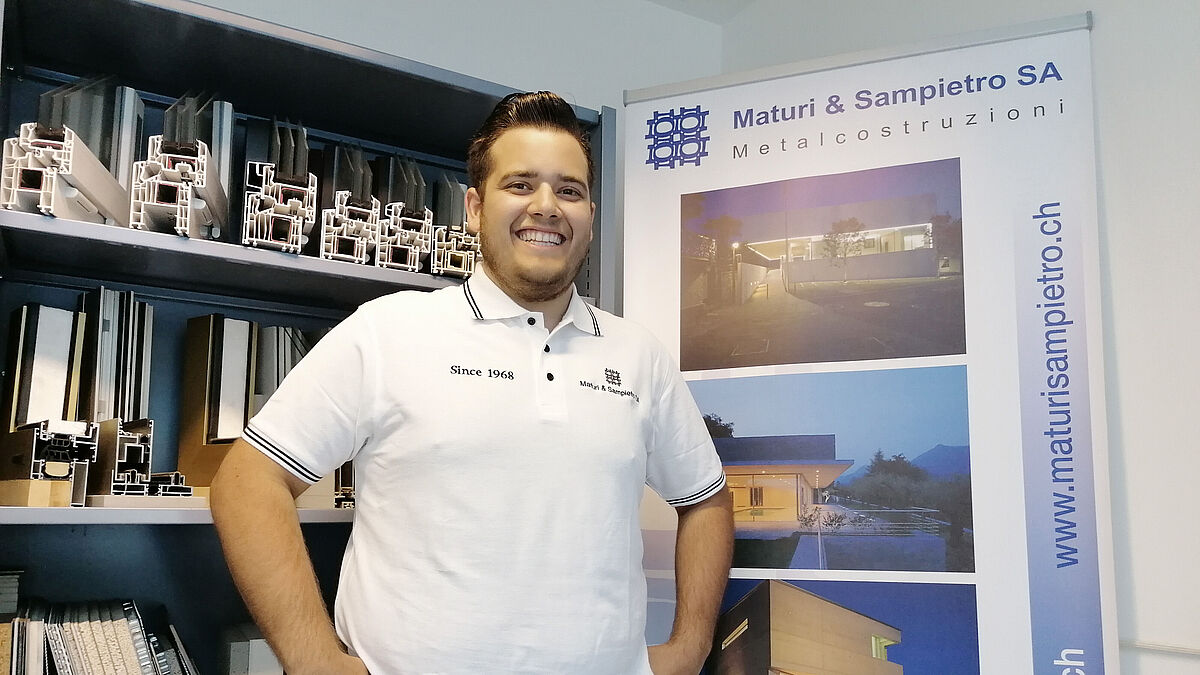 Erzielte das drittbeste Resultat: Mattia Ferrari, Note 4,9.