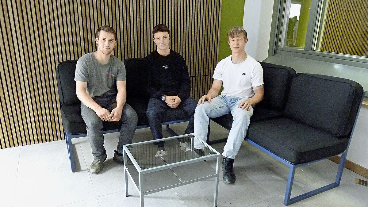 Gruppe 1: ein schlichtes, aber exaktes Werk mit pulverbeschichteter Oberfläche.