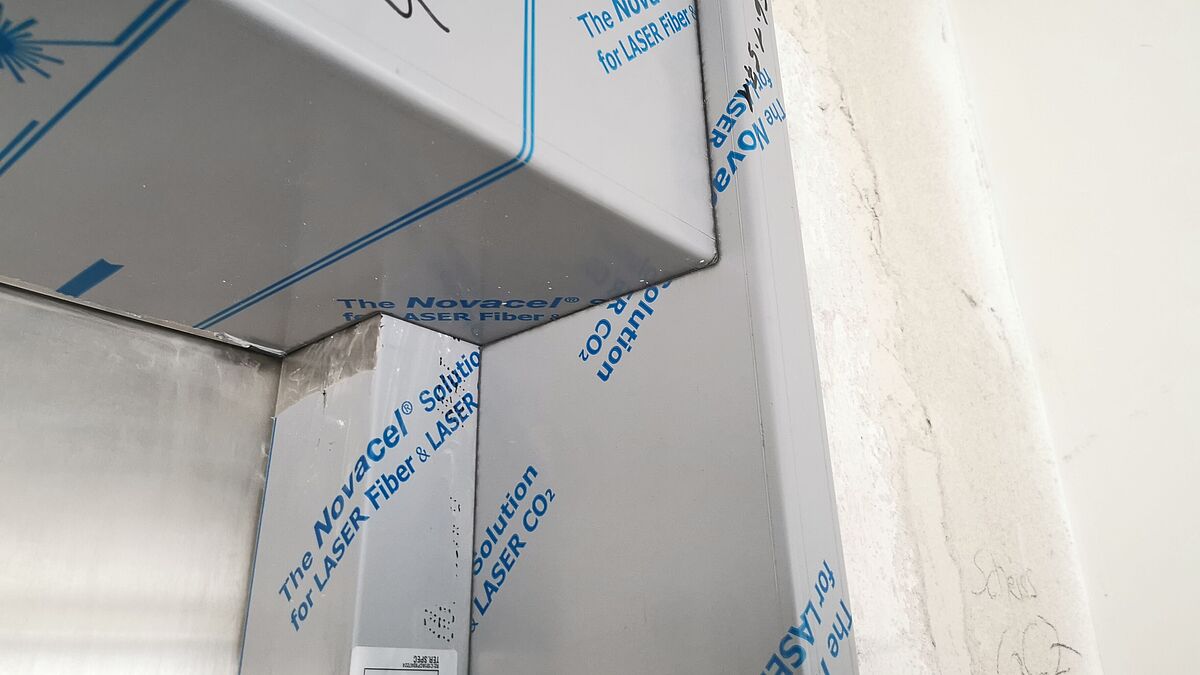 Optimal geschützt bis zum Moment der finalen Enthüllung.