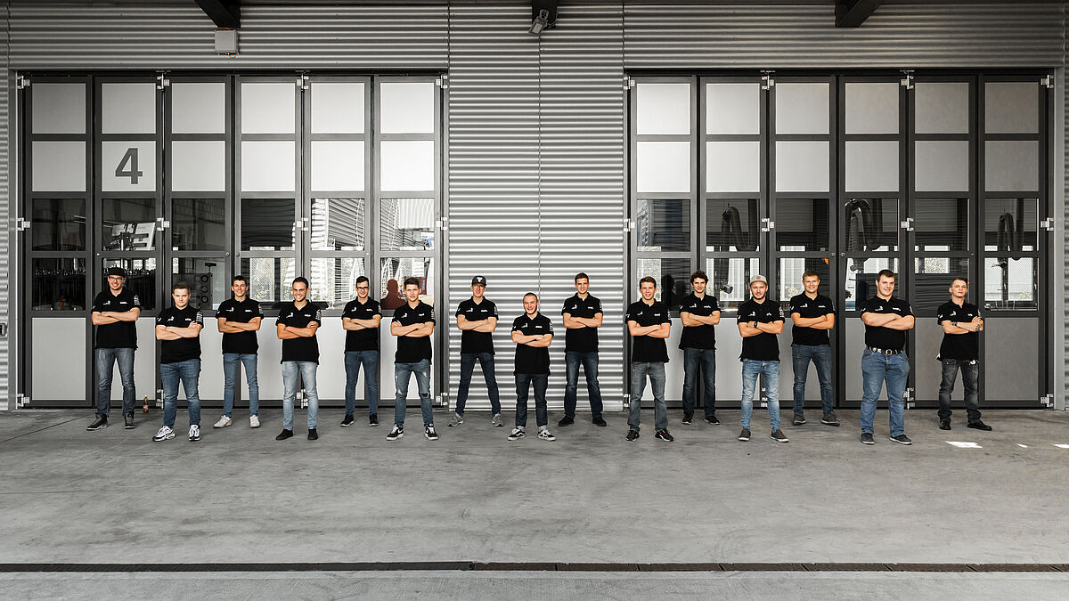 Les 15 participants aux SwissSkills Championships 2020 en construction métallique.