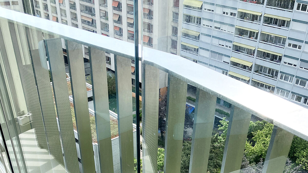 Detailansicht des Drehmechanismus. Gut zu erkennen auch die vertiefte Wasserrinne. Bild Redaktion