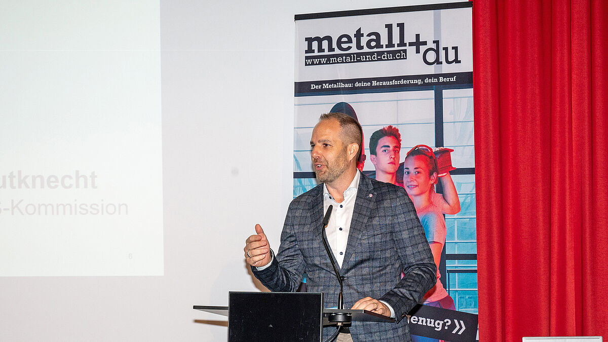 Stephan Gutknecht, Präsident der Qualitätssicherungskommission (QSK), präsentierte den Prüfungsbericht.